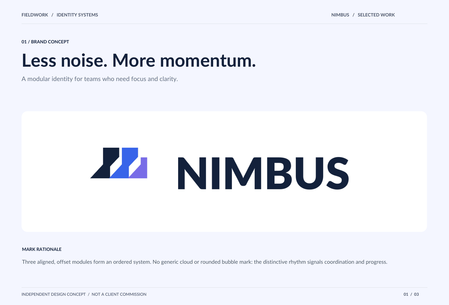 NIMBUS design case study page 1