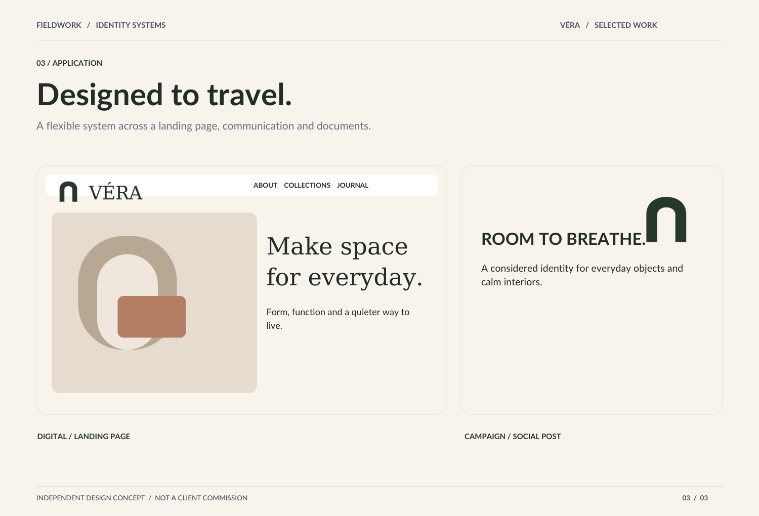 VÉRA design case study page 3